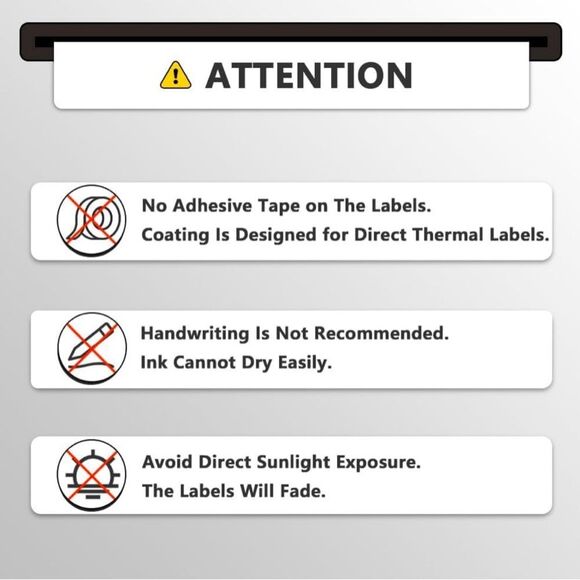 BETCKEY - Compatible DYMO 30252 (1-1/8" x 3-1/2") Address & Barcode Labels - Picture 4 of 6